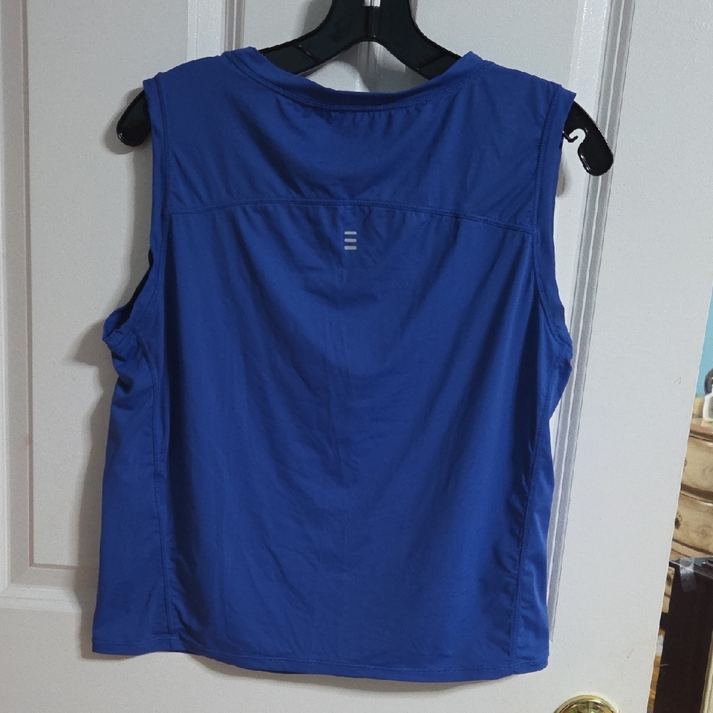 Classic Blue Women's Sleeveless Muscle Tee